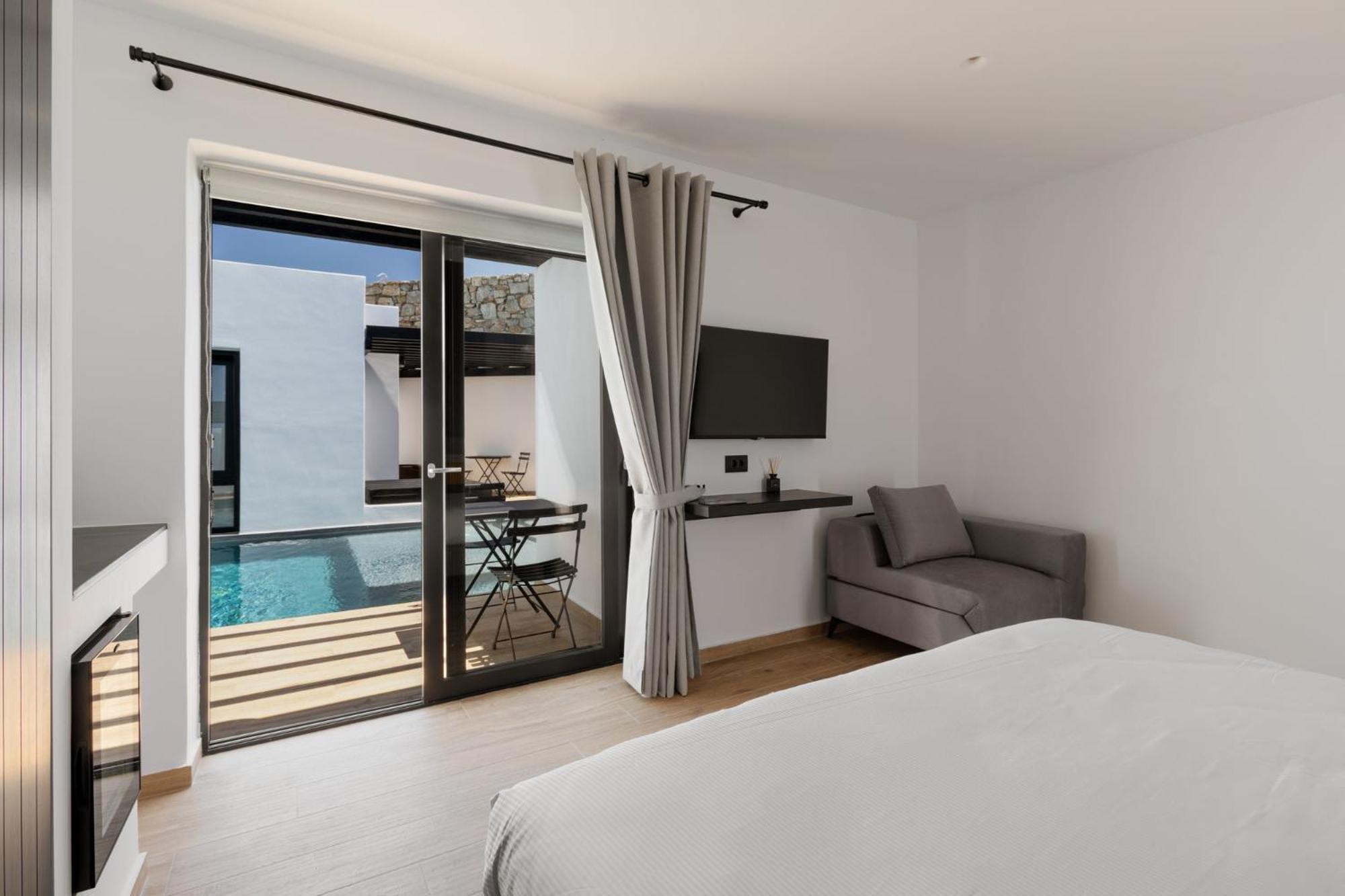 Mykonos Town Laguna Suites In Mazera Mykonos מראה חיצוני תמונה